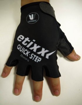 2015 Quick Step Guanto Ciclismo Nero