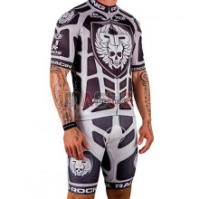 Maglia Rock racing manica corta 2016 argentato e marrone