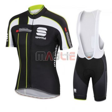 Maglia Sportful manica corta 2016 nero verde