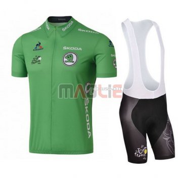 Maglia Tour de France manica corta 2016 verde