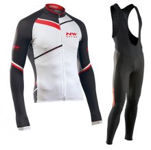 2017 Maglia Northwave ML nero e bianco