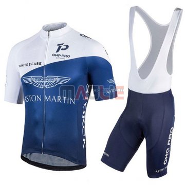 2018 Maglia One Pro Manica Corta Bianco e Spento Blu