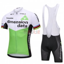 Maglia UCI Mondo Campione Dimension Date Manica Corta 2018 Verde