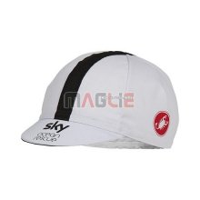 2018 Sky Cappello Ciclismo Bianco