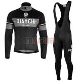 Maglia Bianchi Milano XD Manica Lunga 2019 Nero Grigio