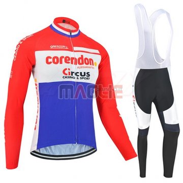 Maglia Corendon Circus Manica Lunga 2019 Rosso Bianco Azul