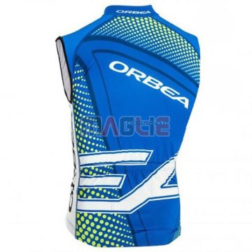 Gilet antivento Orbea 2016 blu e giallo