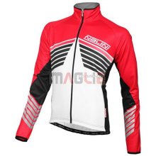 Maglia Nalini manica lunga 2016 bianco e rosso