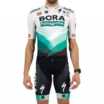 Maglia Bora-Hansgrone Manica Corta 2021 Bianco Verde