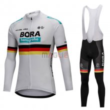 Maglia Bora Campioni Belgio Manica Lunga 2018 Bianco