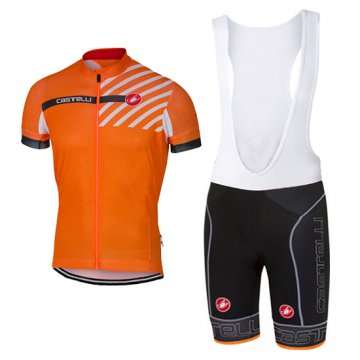 Maglia Castelli Manica Corta 2017 arancione