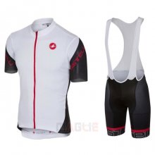 Maglia Castelli Manica Corta 2020 Nero Bianco Rosso