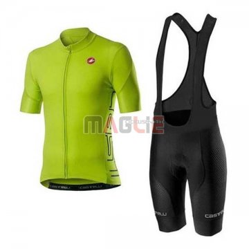 Maglia Castelli Manica Corta 2020 Verde