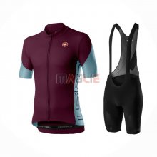 Maglia Castelli Manica Corta 2021 Spento Viola