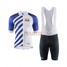 Maglia Craft Manica Corta 2020 Blu Bianco