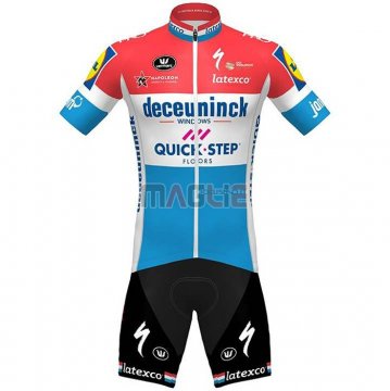 Maglia Deceuninck Quick Step Manica Corta 2020 Paesi Bassi