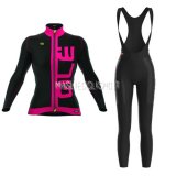 Maglia Donne ALE Manica Lunga 2017 Rosa e Nero