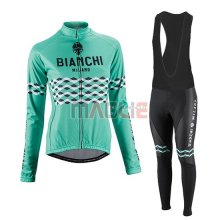 Maglia Donne Bianchi manica lunga 2016 verde e nero