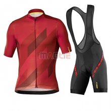 Maglia Mavic Manica Corta 2020 Nero Rosso