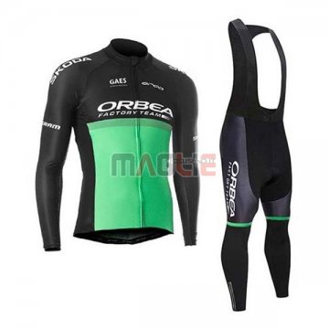 Maglia Orbea Manica Lunga 2020 Nero Verde