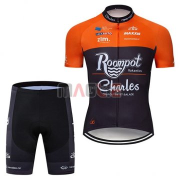 Maglia Roompot Charles Manica Corta 2019 Arancione Nero