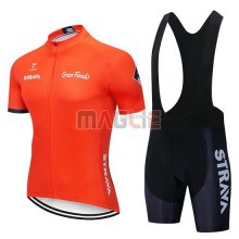 Maglia STRAVA Manica Corta 2019 Arancione