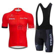 Maglia STRAVA Manica Corta 2019 Rosso