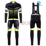 Maglia Santini manica lunga 2016 giallo e nero