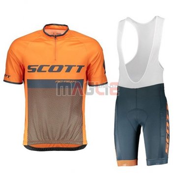 Maglia Scott RC Manica Corta 2018 Nero Arancione