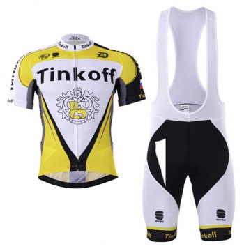 Maglia Tinkoff Manica Corta 2017 giallo