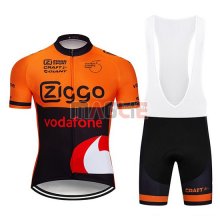 Maglia Ziggo Manica Corta 2019 Arancione Nero