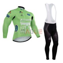 Maglia Tour de France manica lunga 2015 vede militare