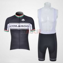 Maglia Colnago manica corta 2011 nero e bianco