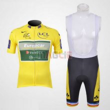 Maglia Europcar manica corta 2011 giallo