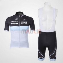 Maglia Trek manica corta 2011 nero e bianco