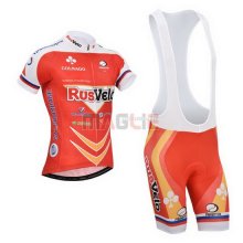 Maglia Rusvelo manica corta 2013 rosso