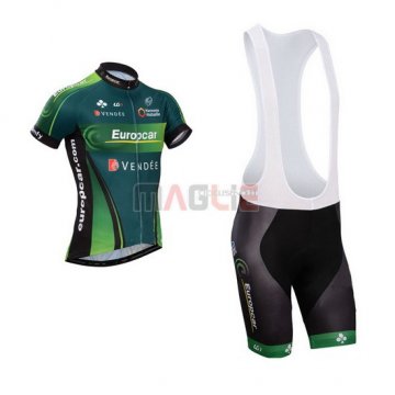 Maglia Europcar manica corta 2014 verde