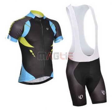 Maglia Pearl izumi manica corta 2014 nero e celeste