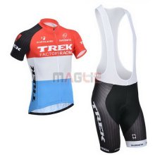 Maglia Trek manica corta 2014 arancione e bianco