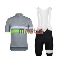 Maglia Rapha manica corta 2015 grigio e verde