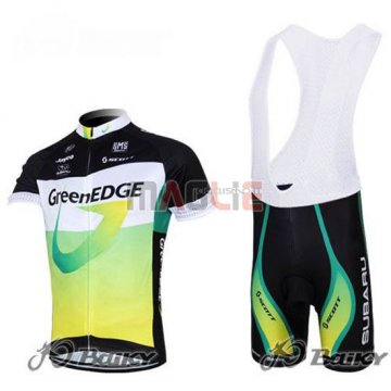 Maglia Green manica corta 2016 Edge nero e verde