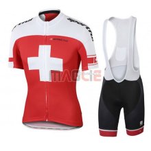 Maglia Sportful manica corta 2016 bianco e rosso