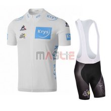 Maglia Tour de France manica corta 2016 blu e bianco