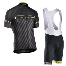 2017 Maglia Northwave nero e verde