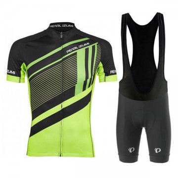 2017 Maglia Pearl Izumi verde e nero