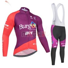 Maglia Burgos BH Manica Lunga 2019 Viola Rosso