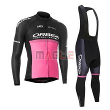 Maglia Orbea Manica Lunga 2020 Nero Rosa