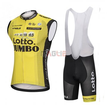 Gilet Antivento Lotto NL Jumbo Giallo