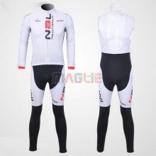 Maglia Nalini manica lunga 2012 bianco e nero