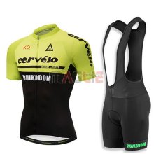 Maglia Cervelo Manica Corta 2018 Verde e Nero